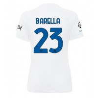 Inter Milan Nicolo Barella #23 Gostujuci Dres za Ženska 2023-24 Kratak Rukav